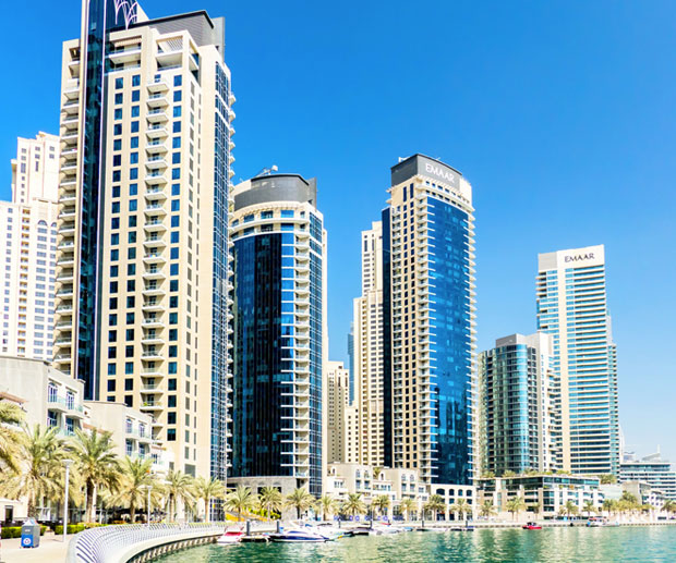 Alloggiare in Zona Dubai Marina