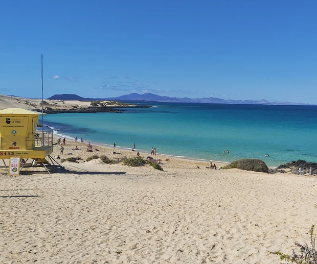 Playa el moro Fuerteventura