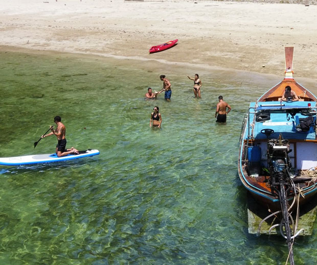 Itinearrio Thailandia mare